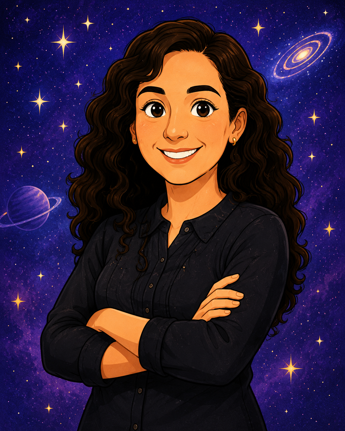 Avatar illustration of Diana Trujillo for the Her Future STEM Spotlight profile.